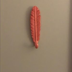 pink feather hook